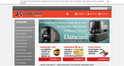 Desktop Screenshot of forcard.pl